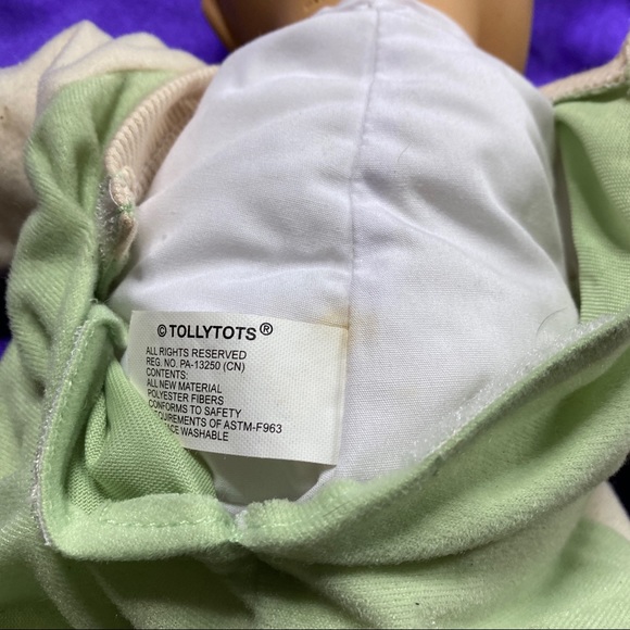 📌 Vintage Cute Cititoy Baby Doll 1990 and Tollytots Baby Doll both with cloth - Picture 5 of 16